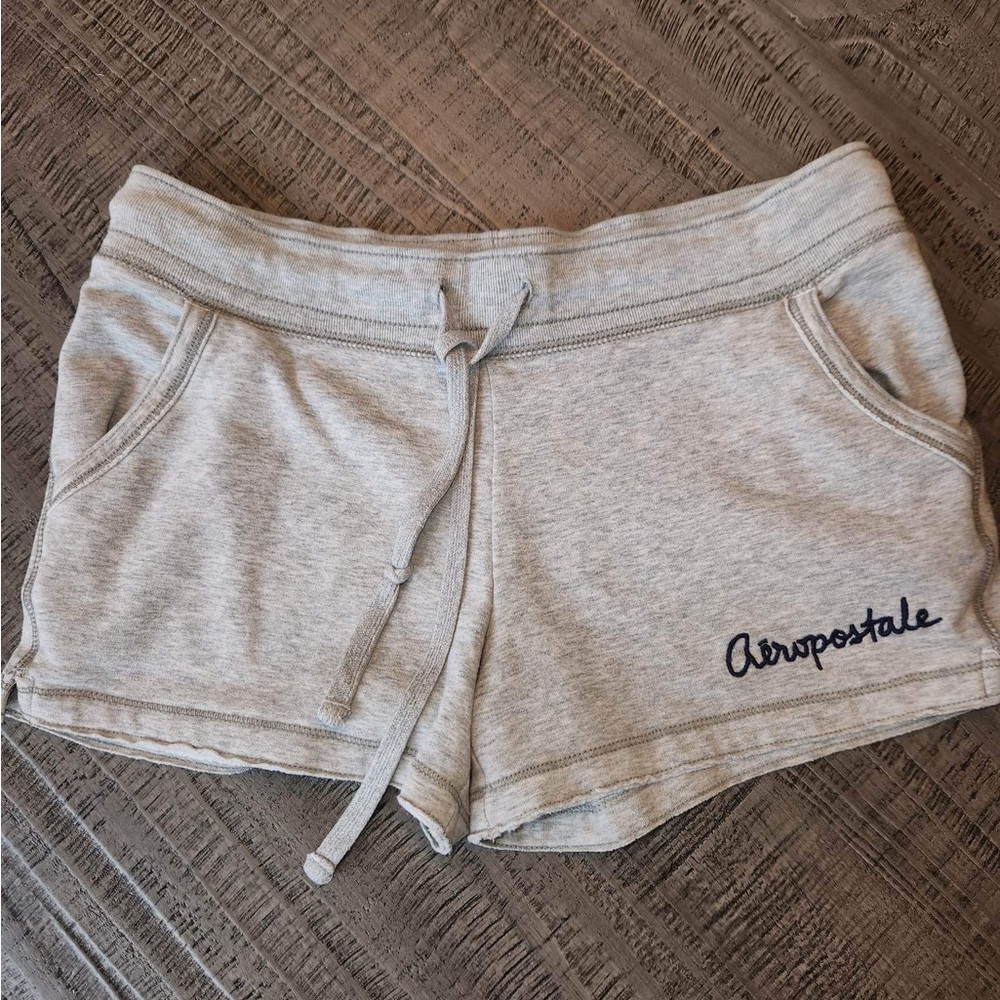 Aeropostale gray lounge shorts size extra small